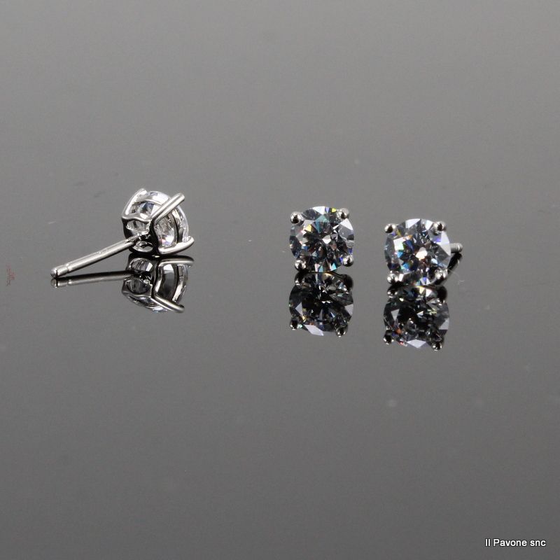 Orecchino Argento Zircone 4 graff.01
