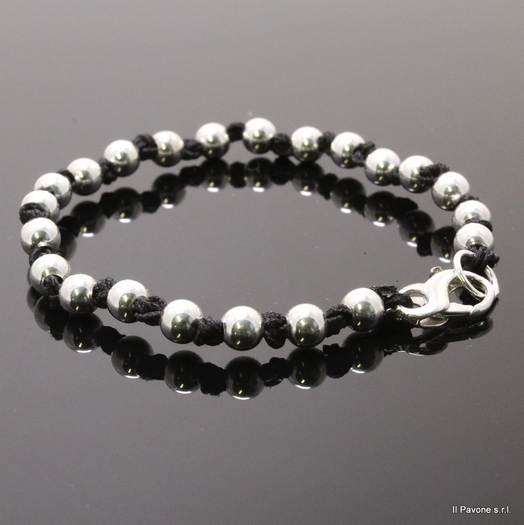 Bracciale argento uomo hotsell