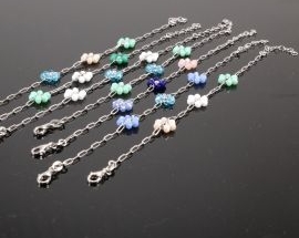 Bracciale Argento  Fiori