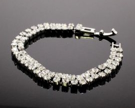 Bracciale Strass 2 Fili