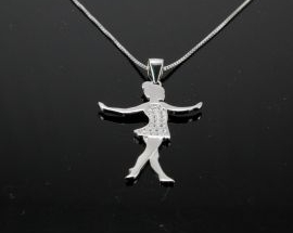 Collana Argento Ballerina