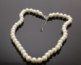 Collana Perla Acciaio