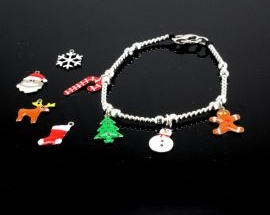 Natale Bracciale Argento 925
