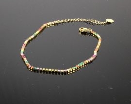 Cavigliera Acciaio Multicolor ORO