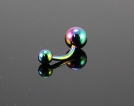 Piercing Banana 9287 1,6mm Rainbow